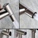 ZZB Bidet/Brushed Stainless Steel Toilet Faucet Gun Suit/Washer Nozzle Turbocharger-B - B07F81GWM6